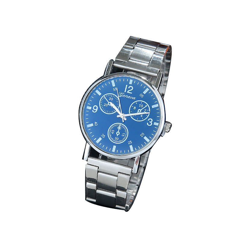 Men's Casual Blue Light Watch
