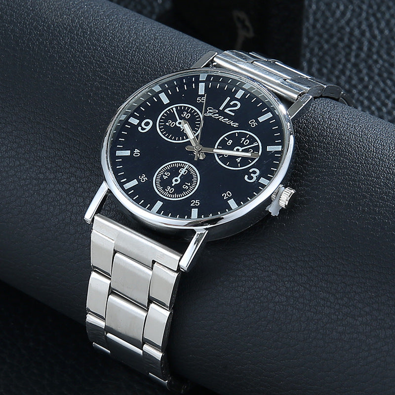 Men's Casual Blue Light Watch