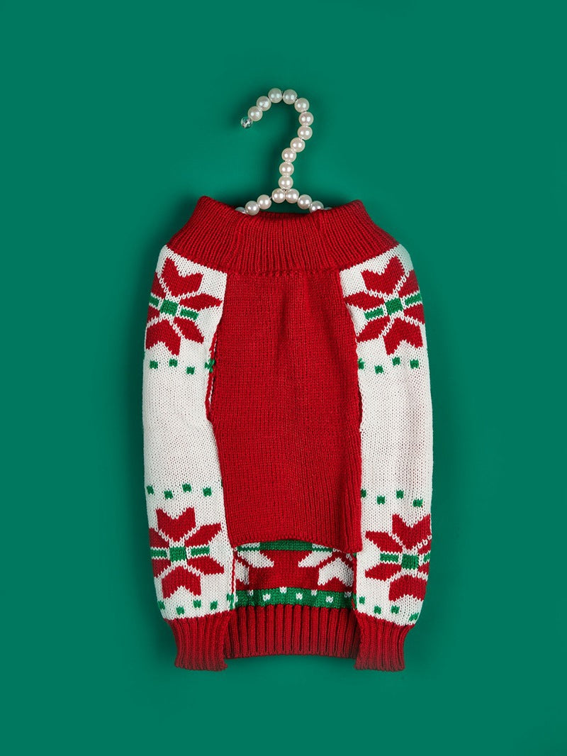 Cross Border Pet Clothes Santa Claus Sound Christmas Tree Car Elk Snowflake Gingerbread Man Dog Sweater Autumn Winter