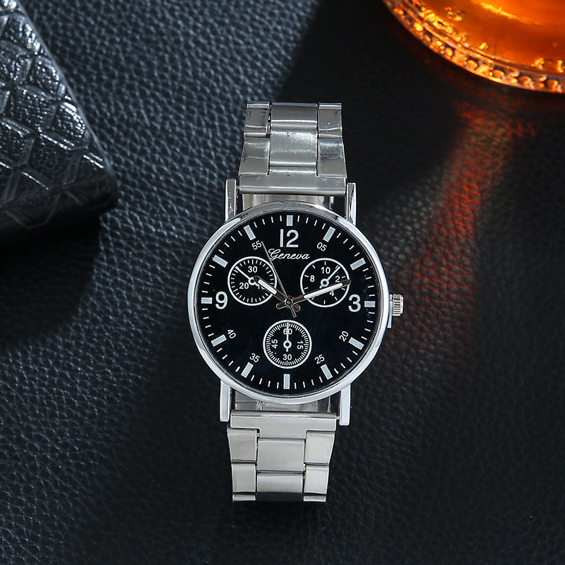 Men's Casual Blue Light Watch